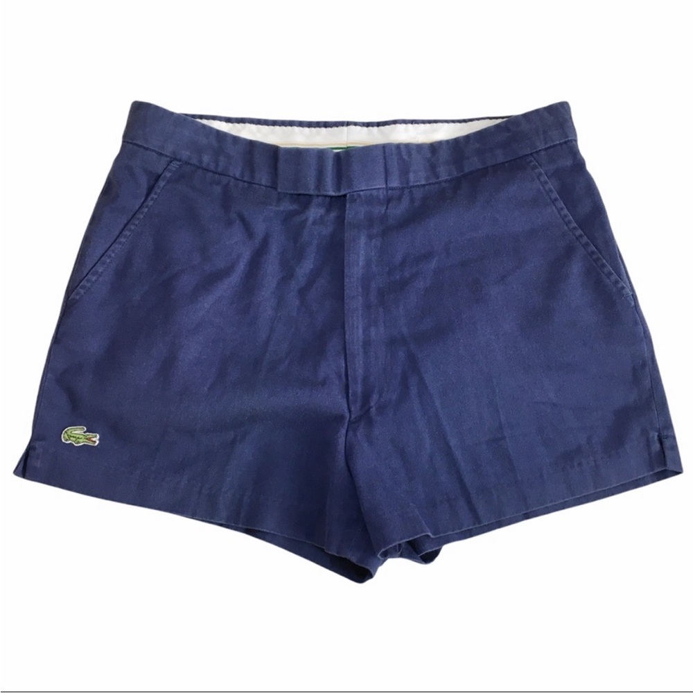 Vintage Izod Lacoste Blue Shorts